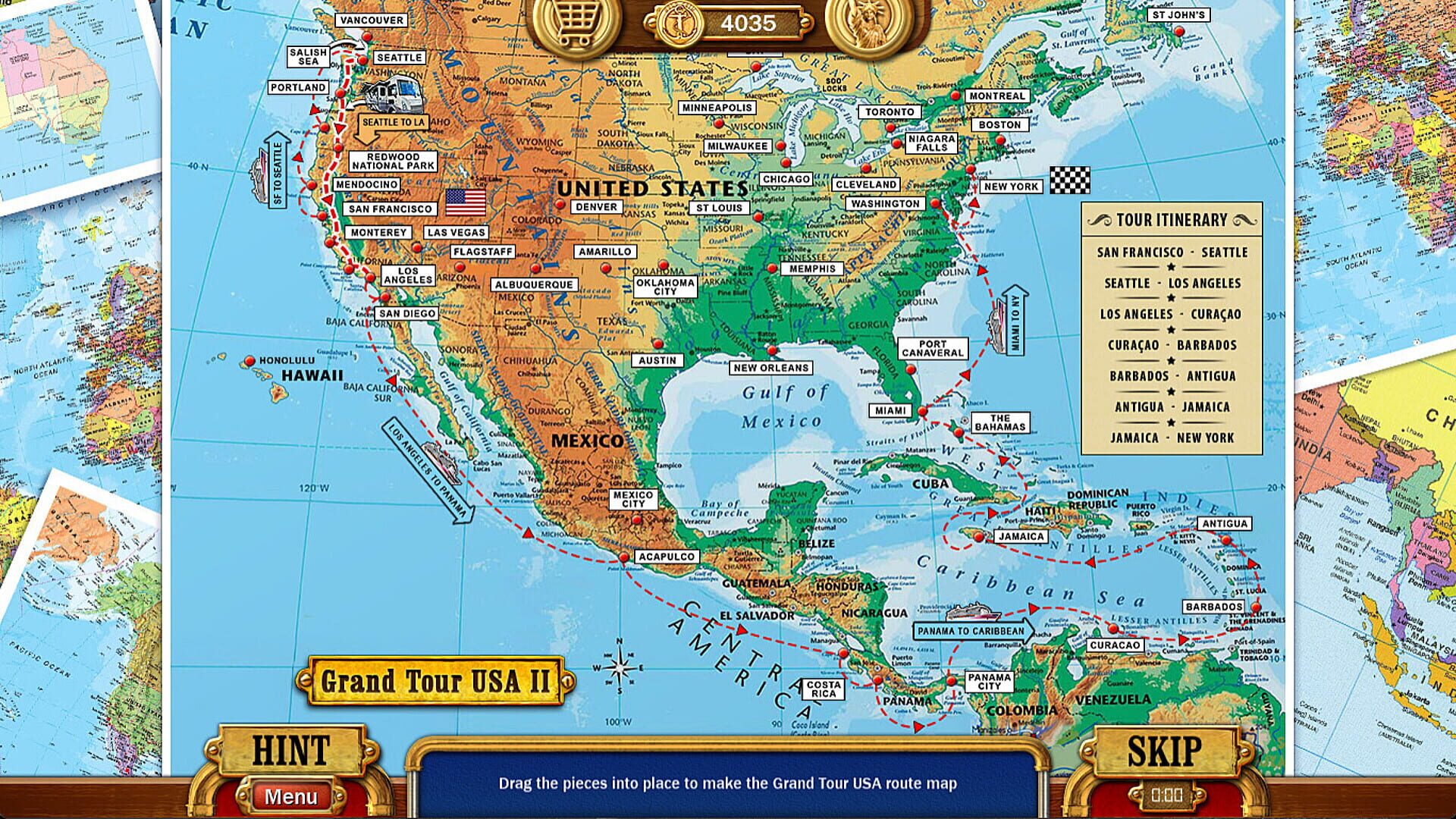 Screenshot for Vacation Adventures: Cruise Director 9 - Grand Tour USA 2