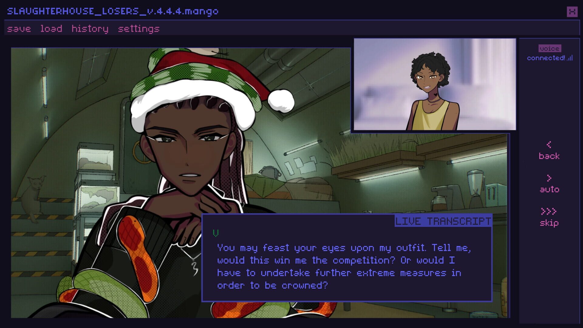 Screenshot for A Killer Chat! Christmas