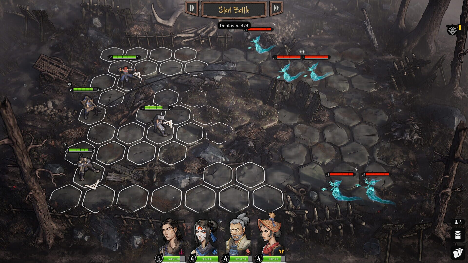 Screenshot for Shadowveil: Legend of The Five Rings