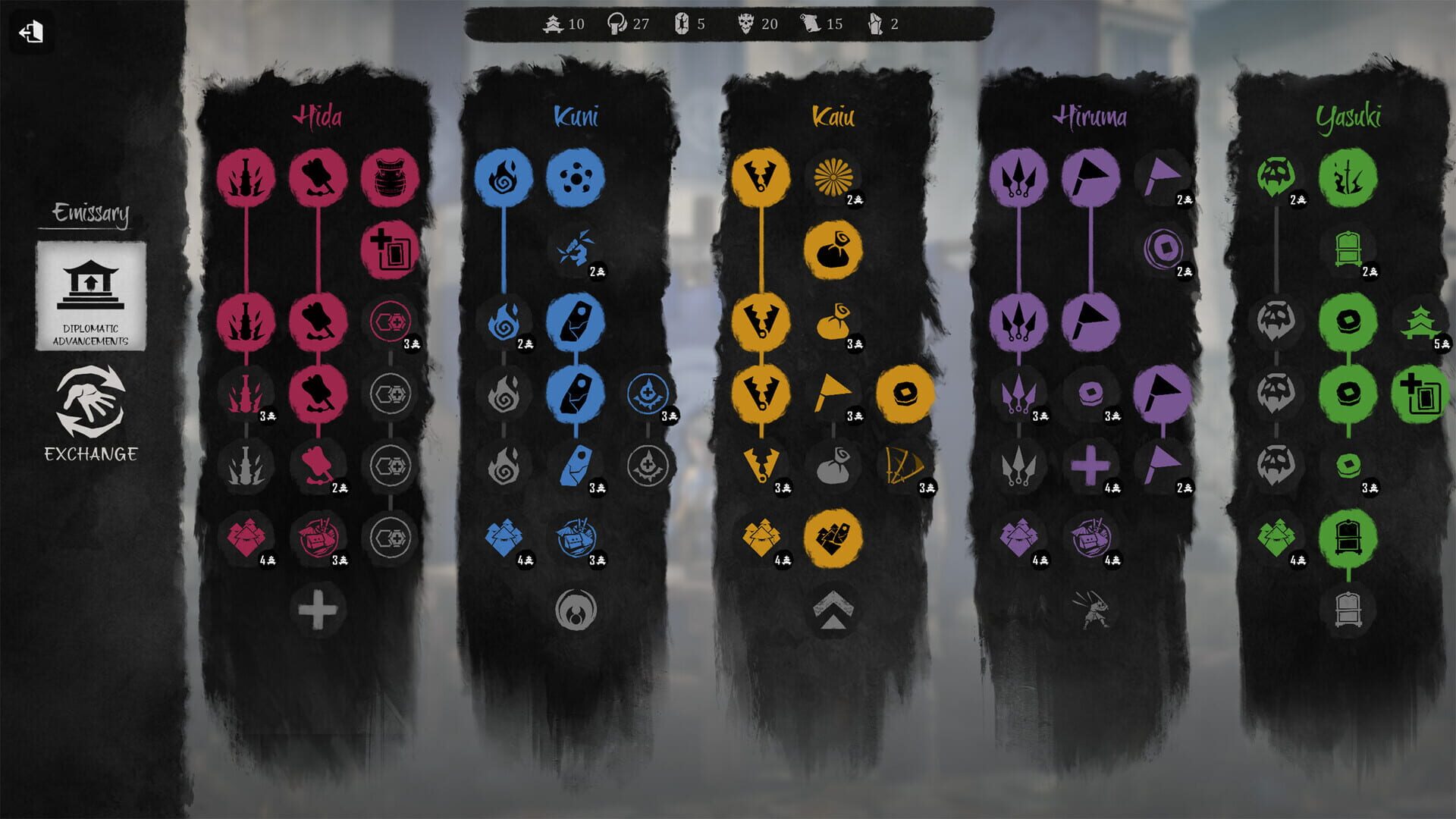 Screenshot for Shadowveil: Legend of The Five Rings