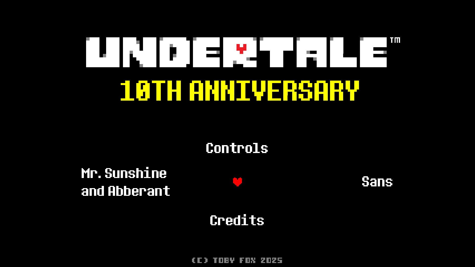 Screenshot for Undertale 10th Anniversary