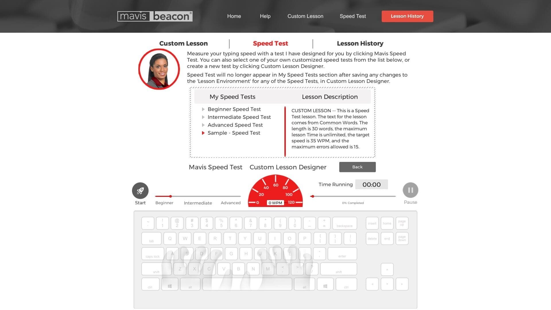 Screenshot for Mavis Beacon Teaches Typing 2020