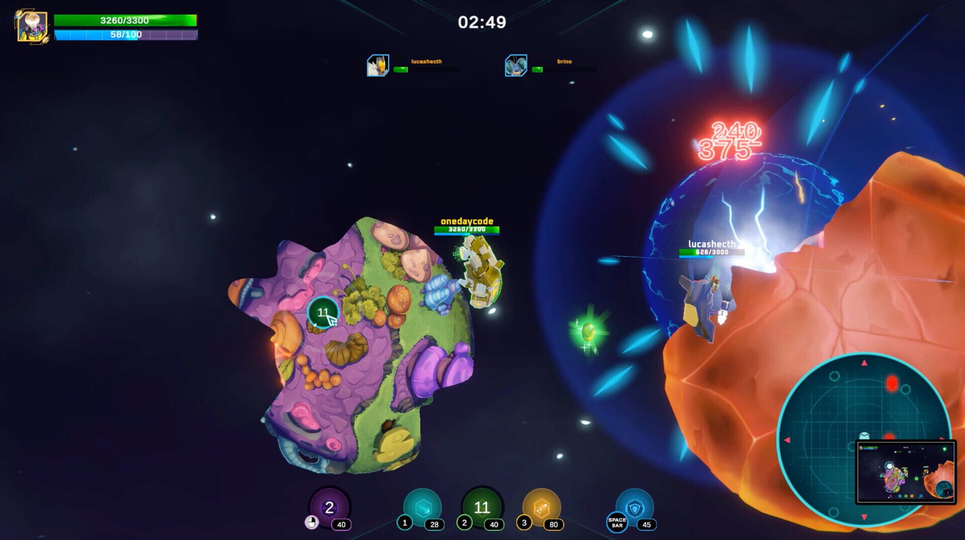Screenshot for Gravity Blasters