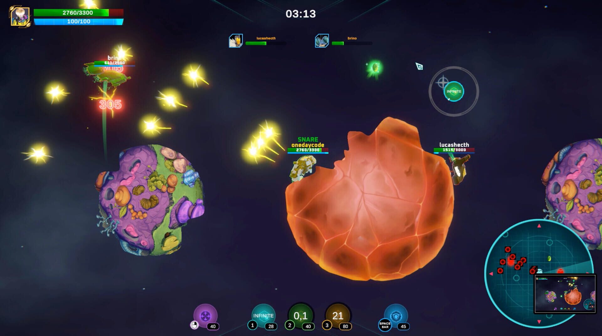 Screenshot for Gravity Blasters