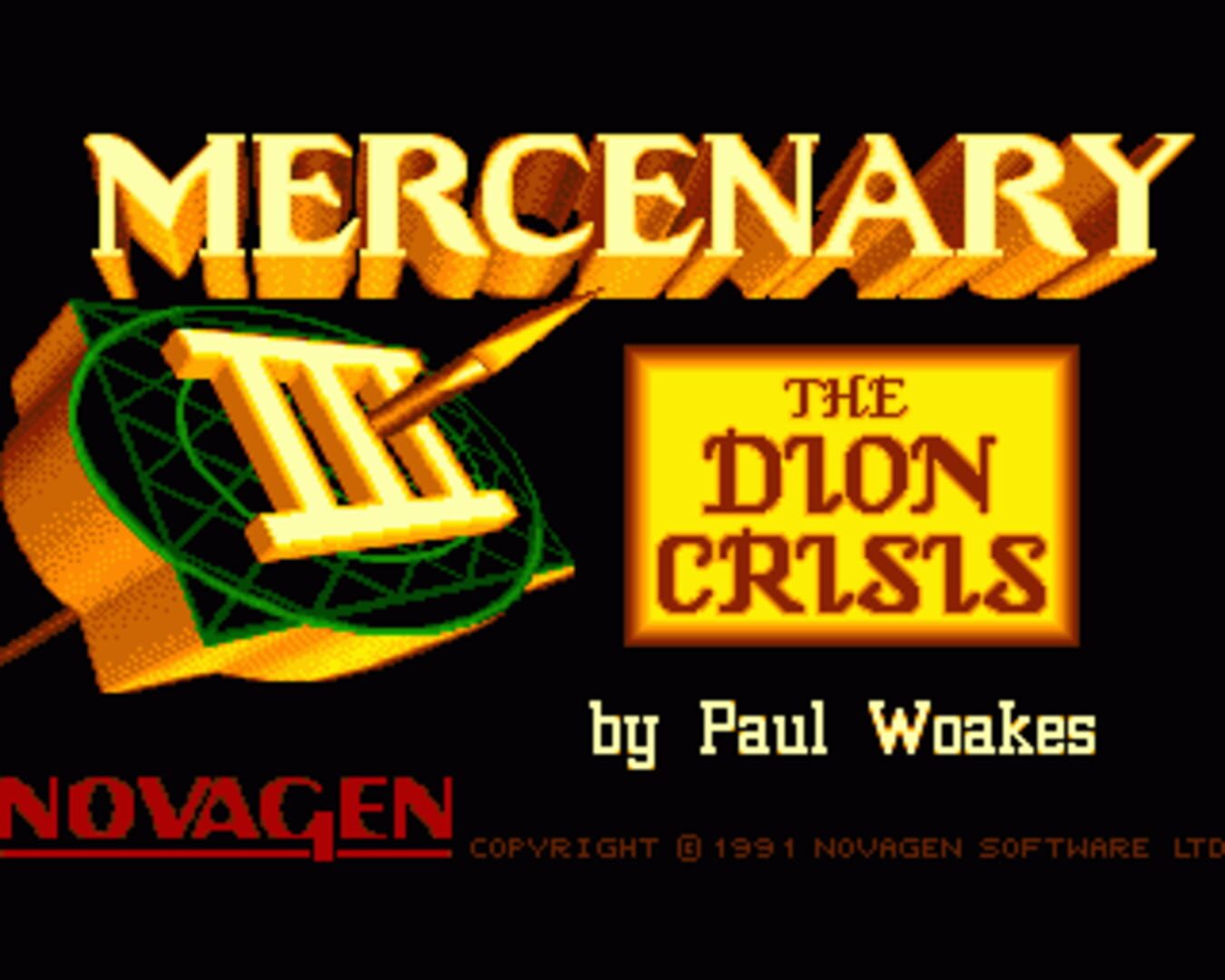 Screenshot for Mercenary III: The Dion Crisis