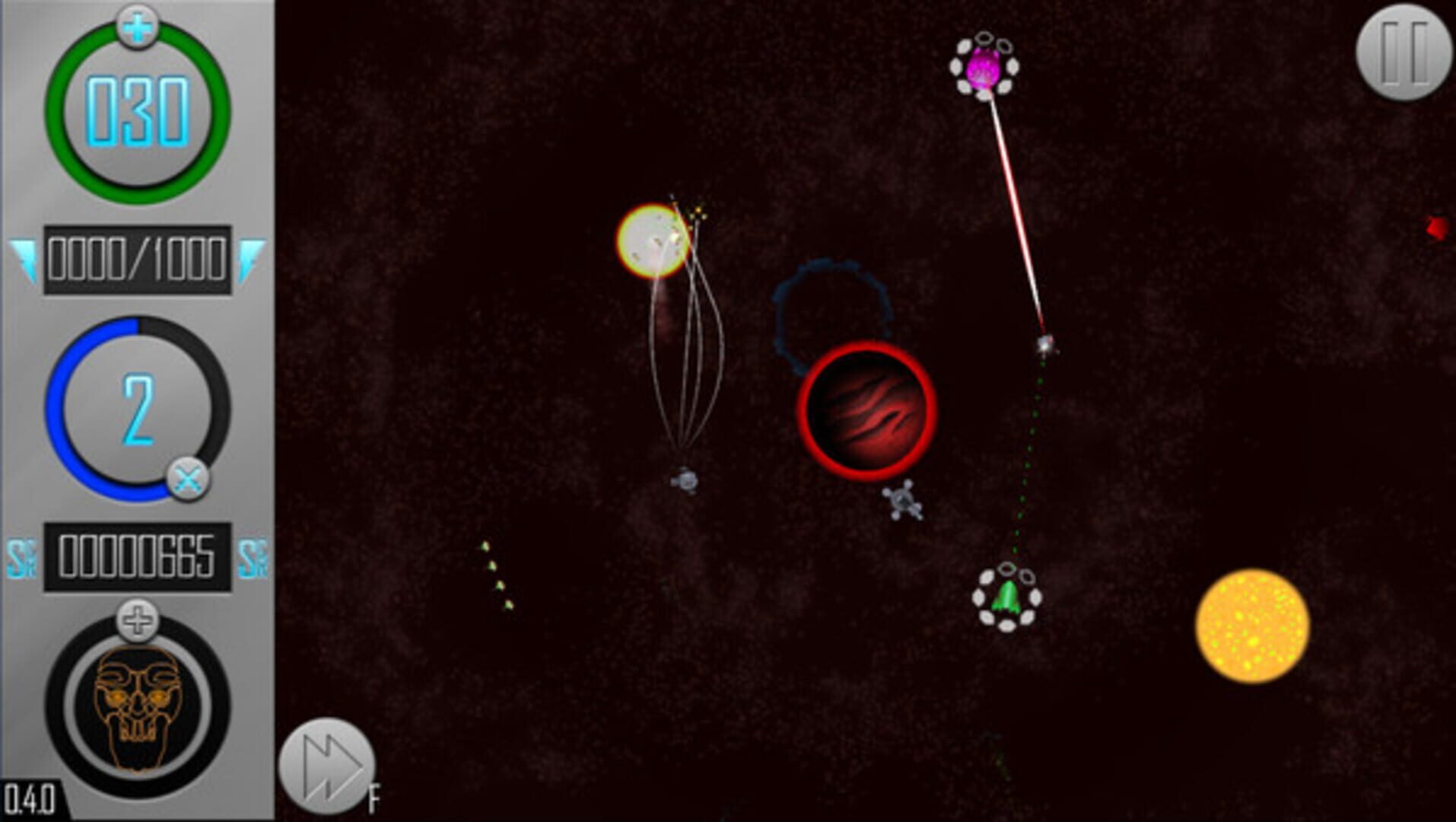 Screenshot for Orbit: Satellite Defense