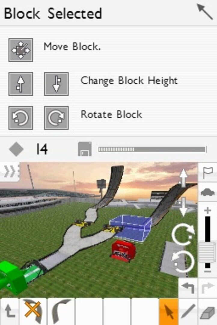 Screenshot for TrackMania DS