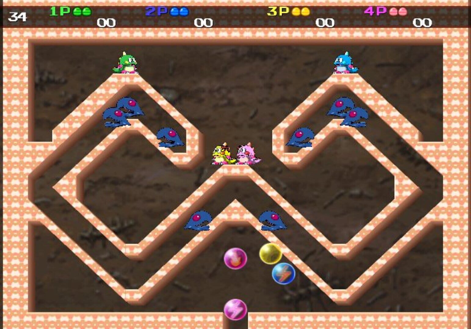 Screenshot for Bubble Bobble Plus!
