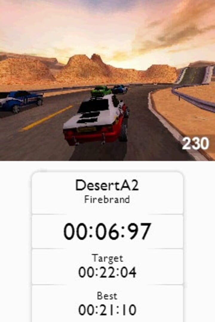 Screenshot for TrackMania DS