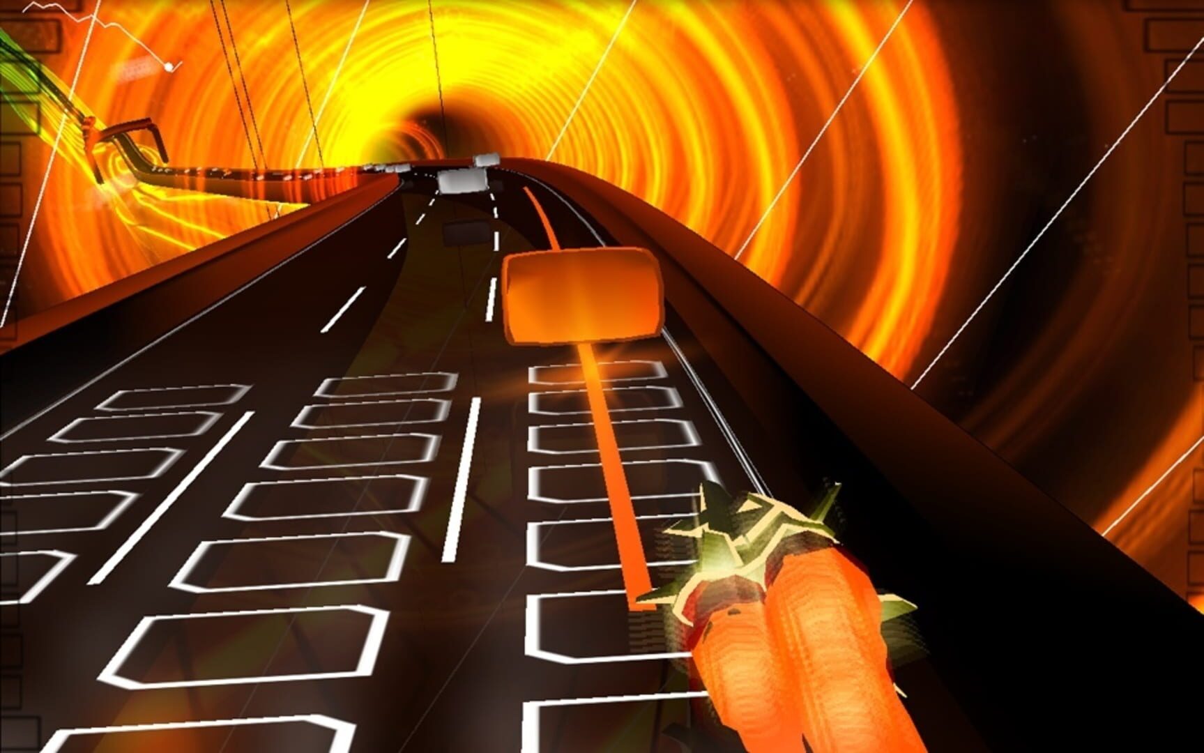 Screenshot for Audiosurf