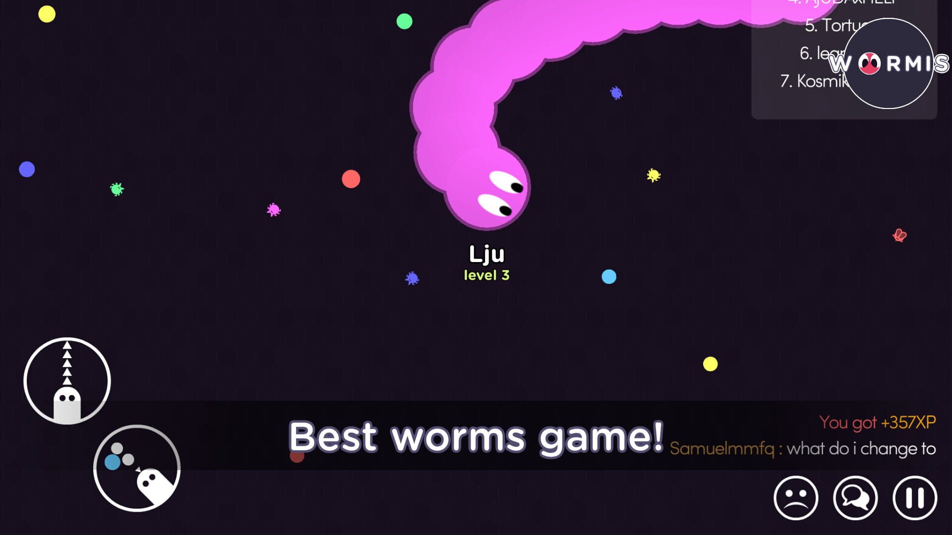 Screenshot for Worm.is: The Game