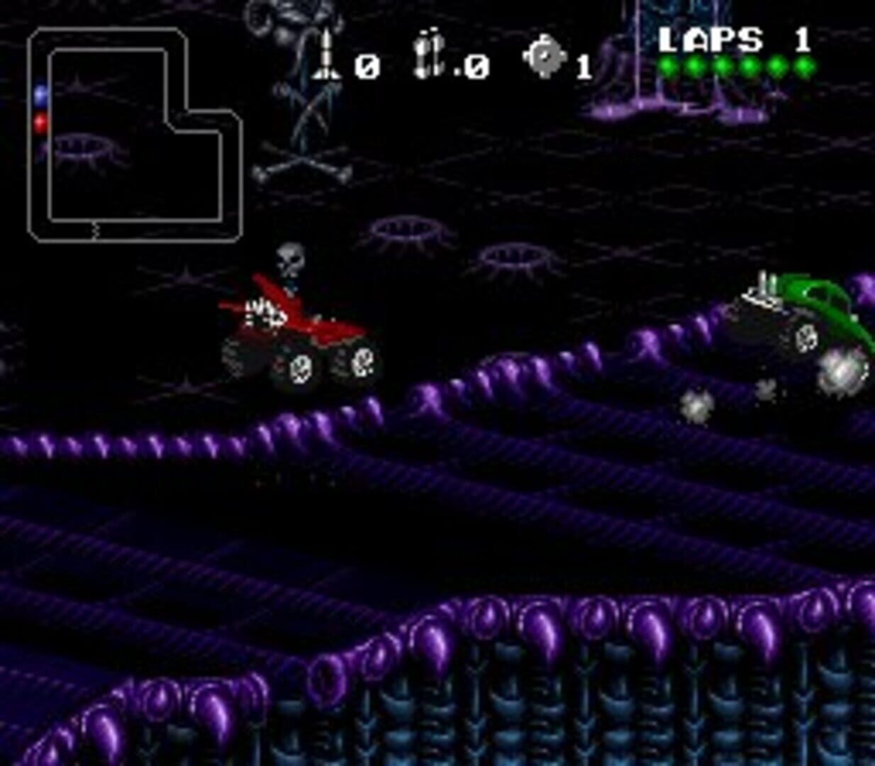 Screenshot for Rock n' Roll Racing