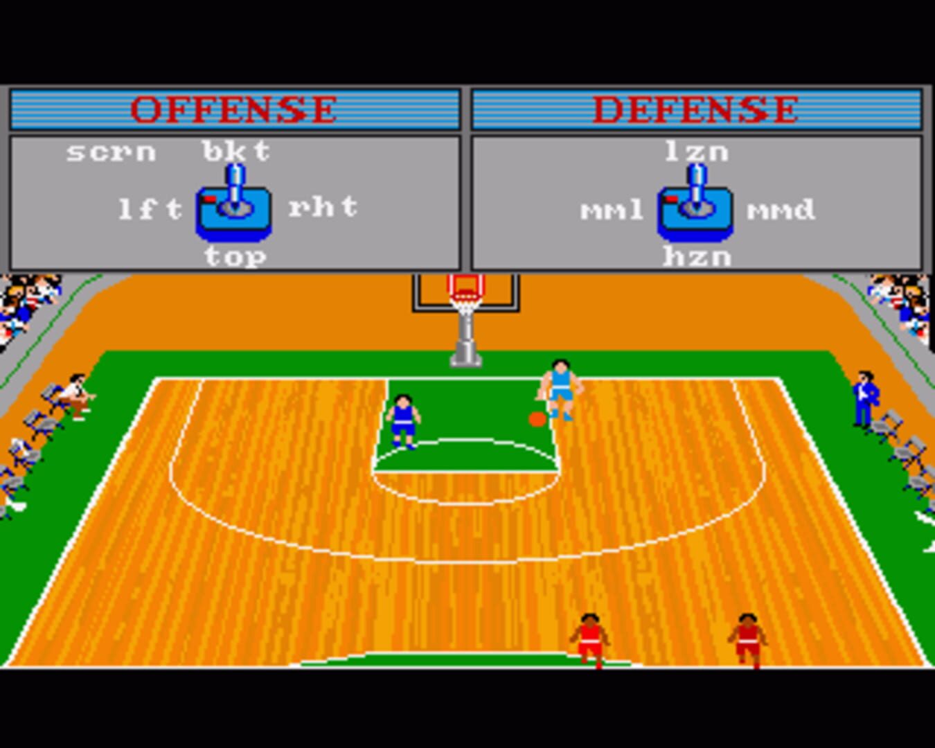 Screenshot for GBA Championship Basketball: Two-on-Two