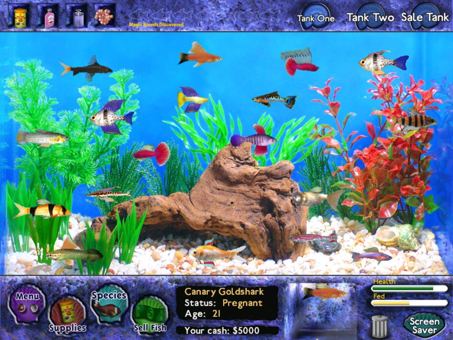 Screenshot for Fish Tycoon