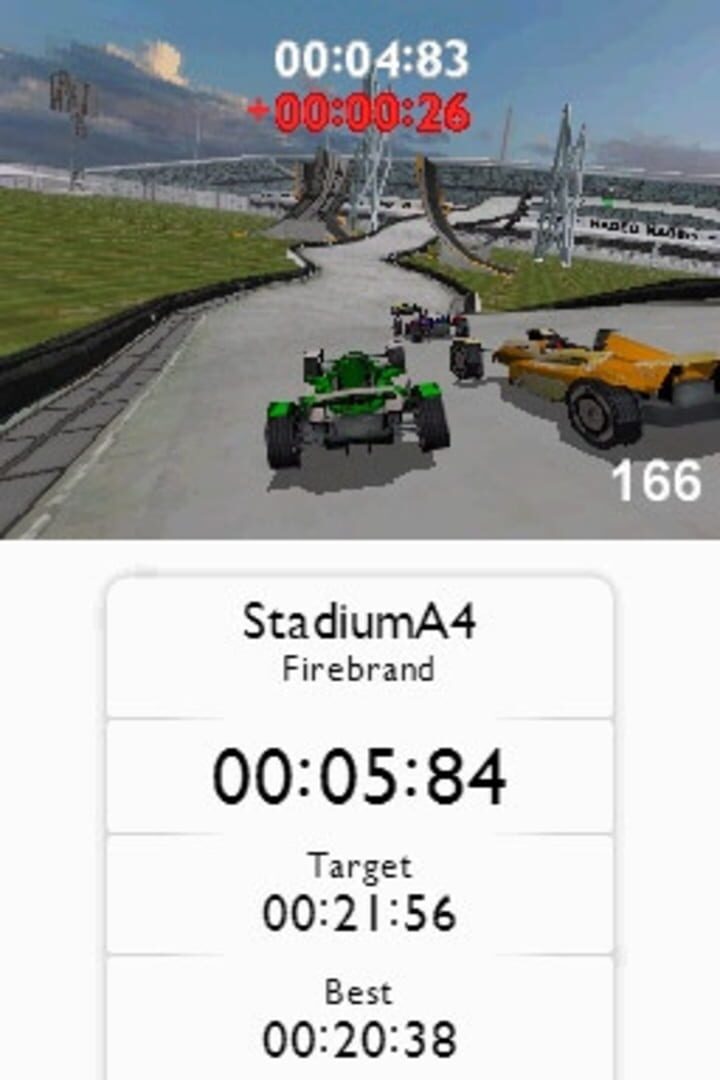 Screenshot for TrackMania DS