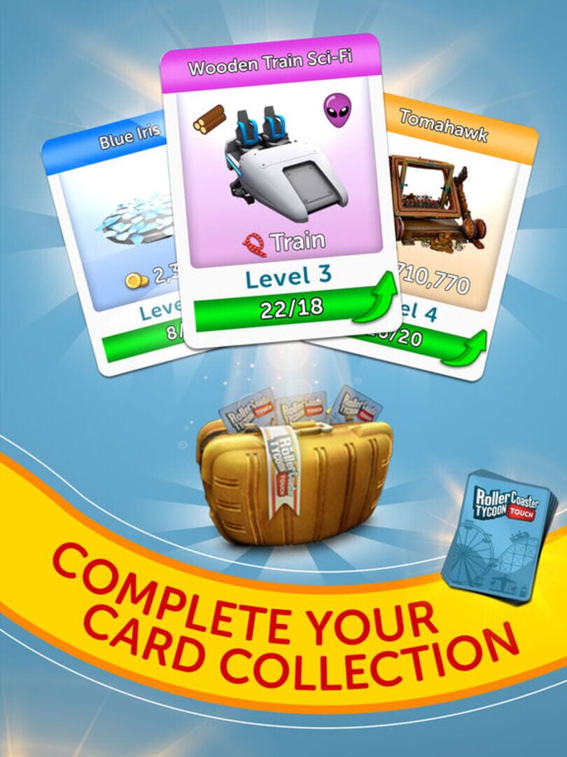 Screenshot for RollerCoaster Tycoon Touch