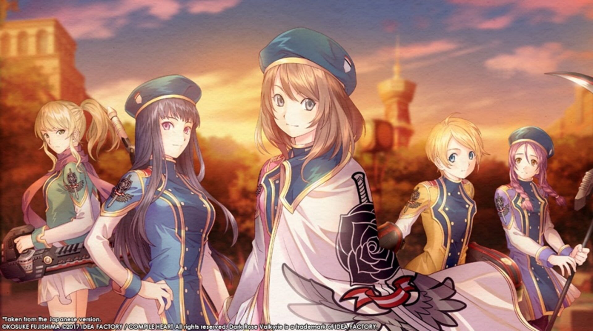 Screenshot for Dark Rose Valkyrie