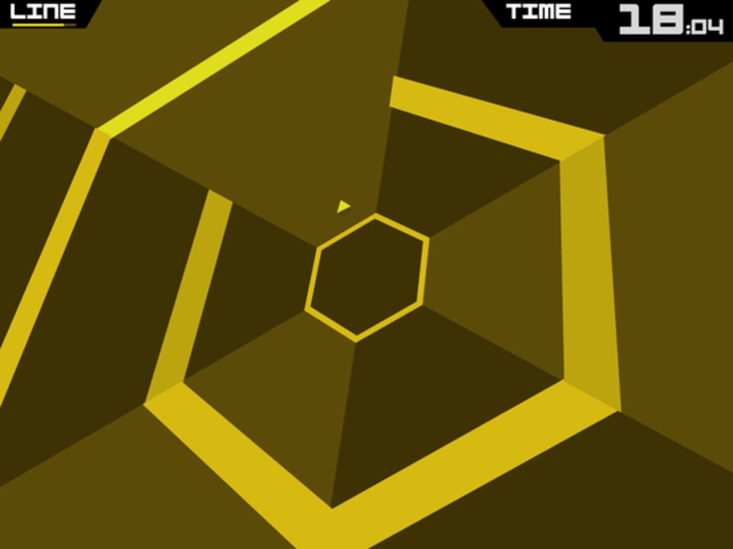 Screenshot for Super Hexagon
