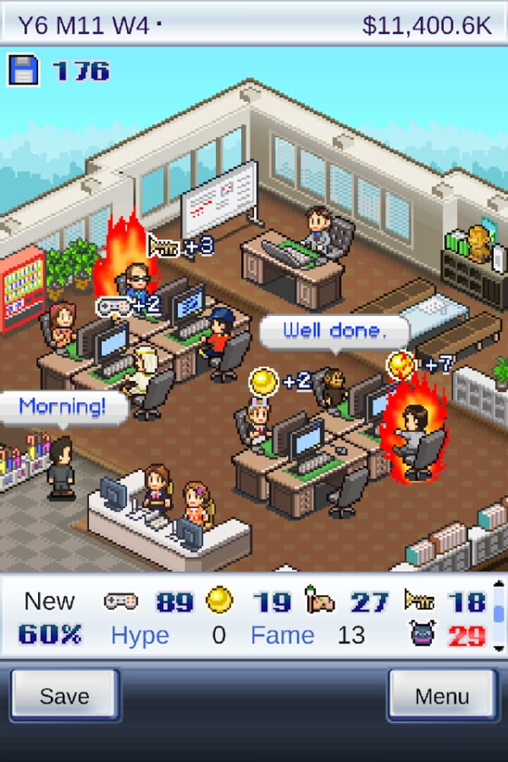 Screenshot for Game Dev Story