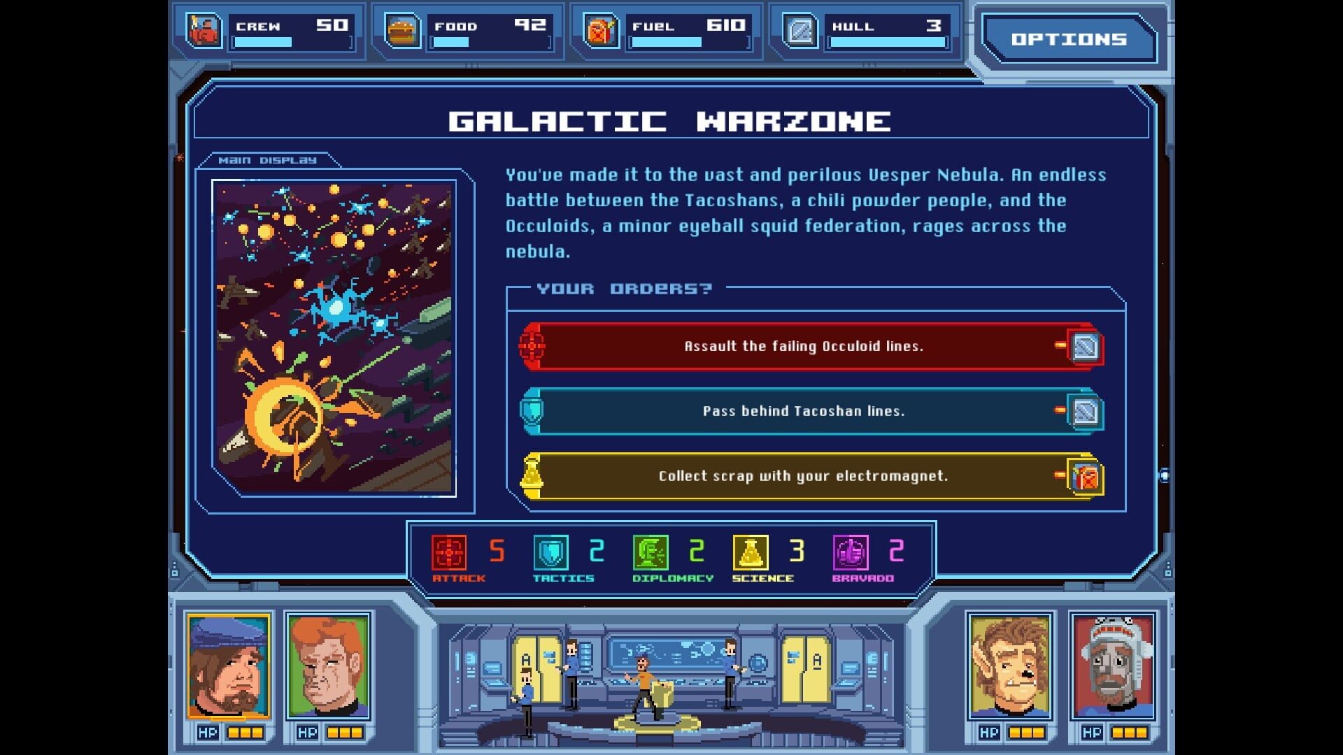Screenshot for Orion Trail
