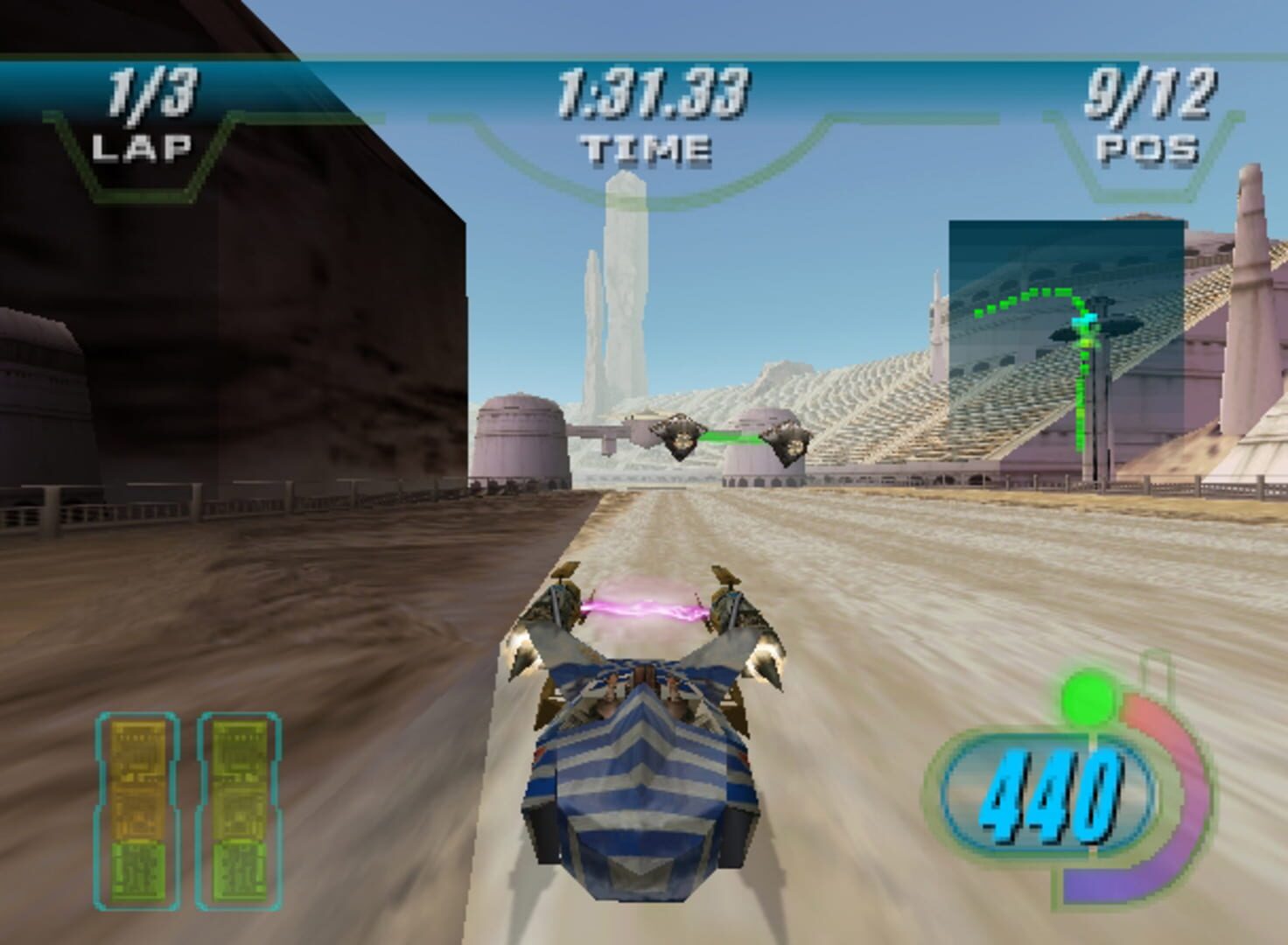 Screenshot for Star Wars: Episode I - Racer