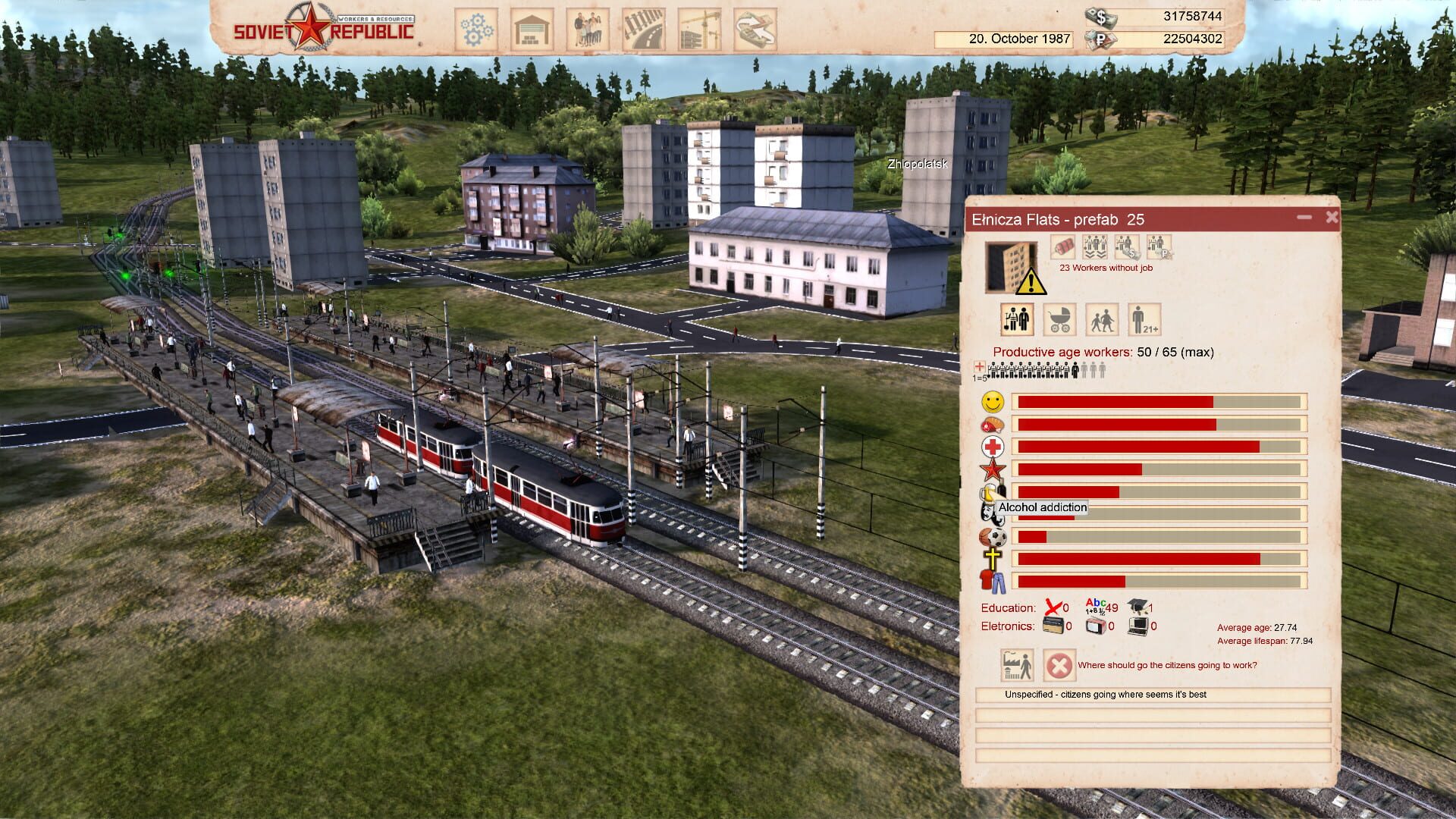 Screenshot for Workers & Resources: Soviet Republic