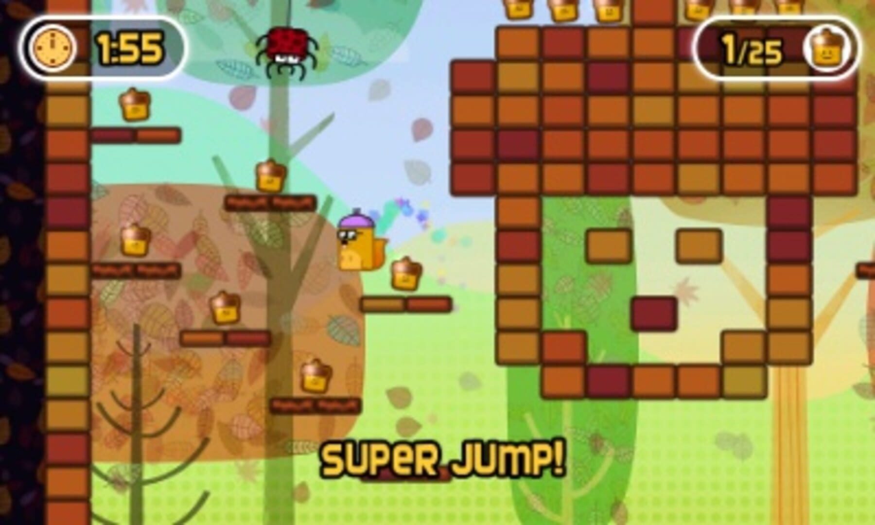 Screenshot for Super Little Acorns 3D Turbo