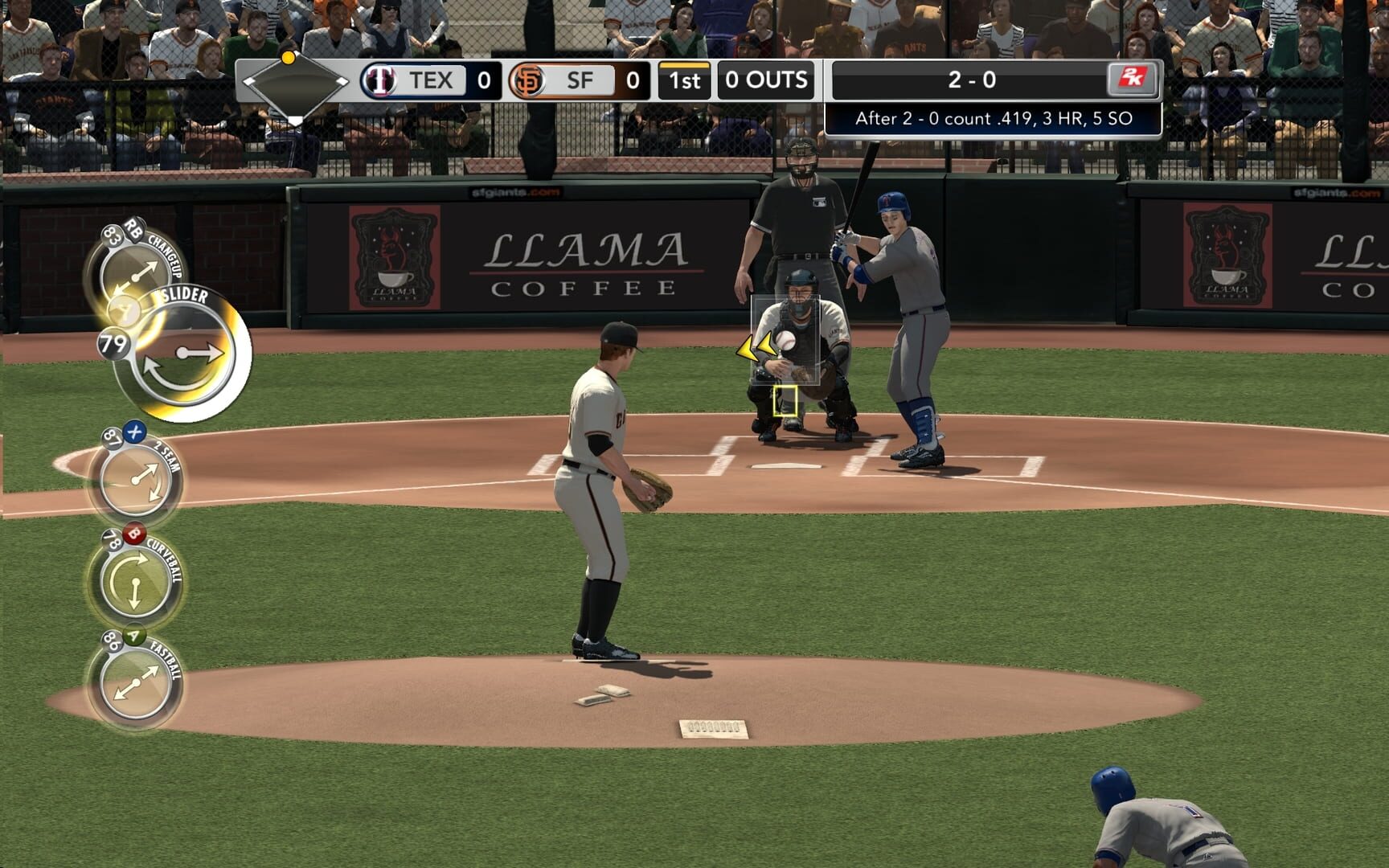 Screenshot for Major League Baseball 2K11