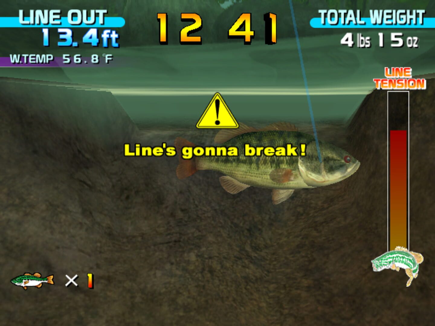 Screenshot for Sega Bass Fishing