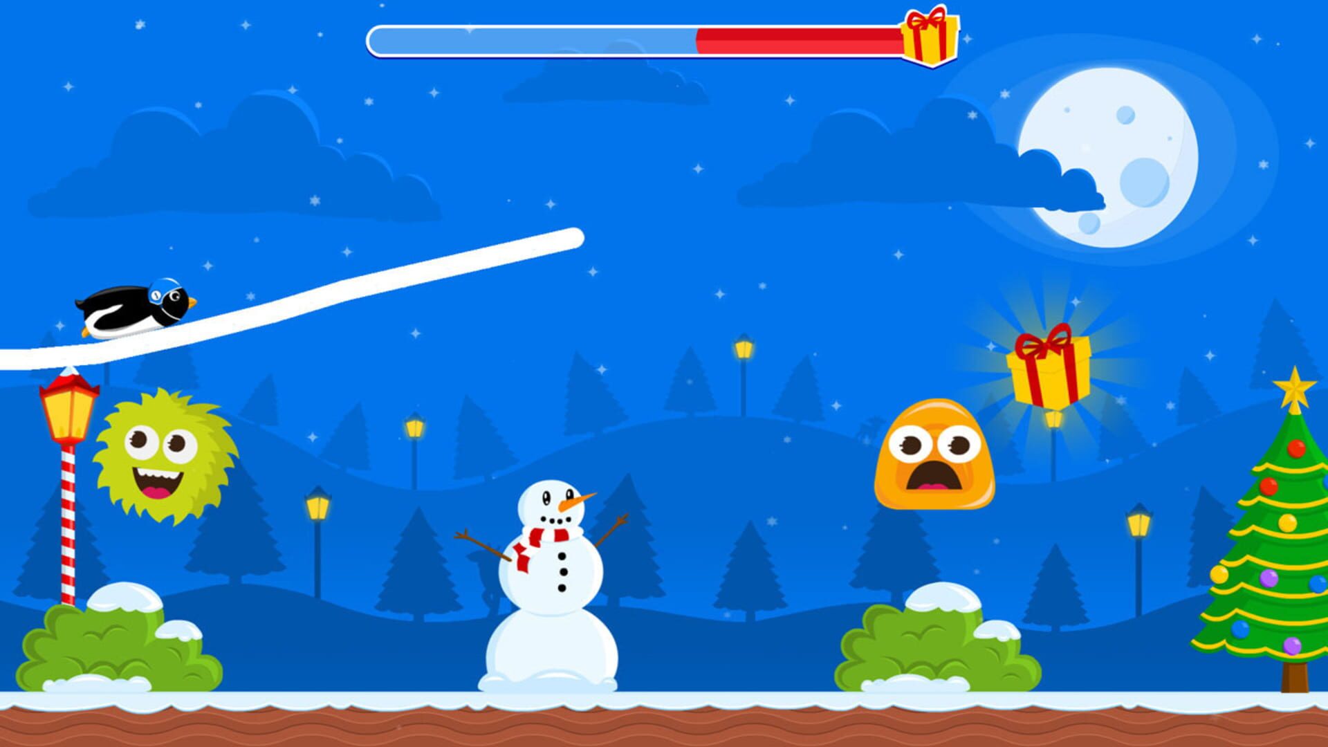 Screenshot for Christmas Adventure of Rocket Penguin