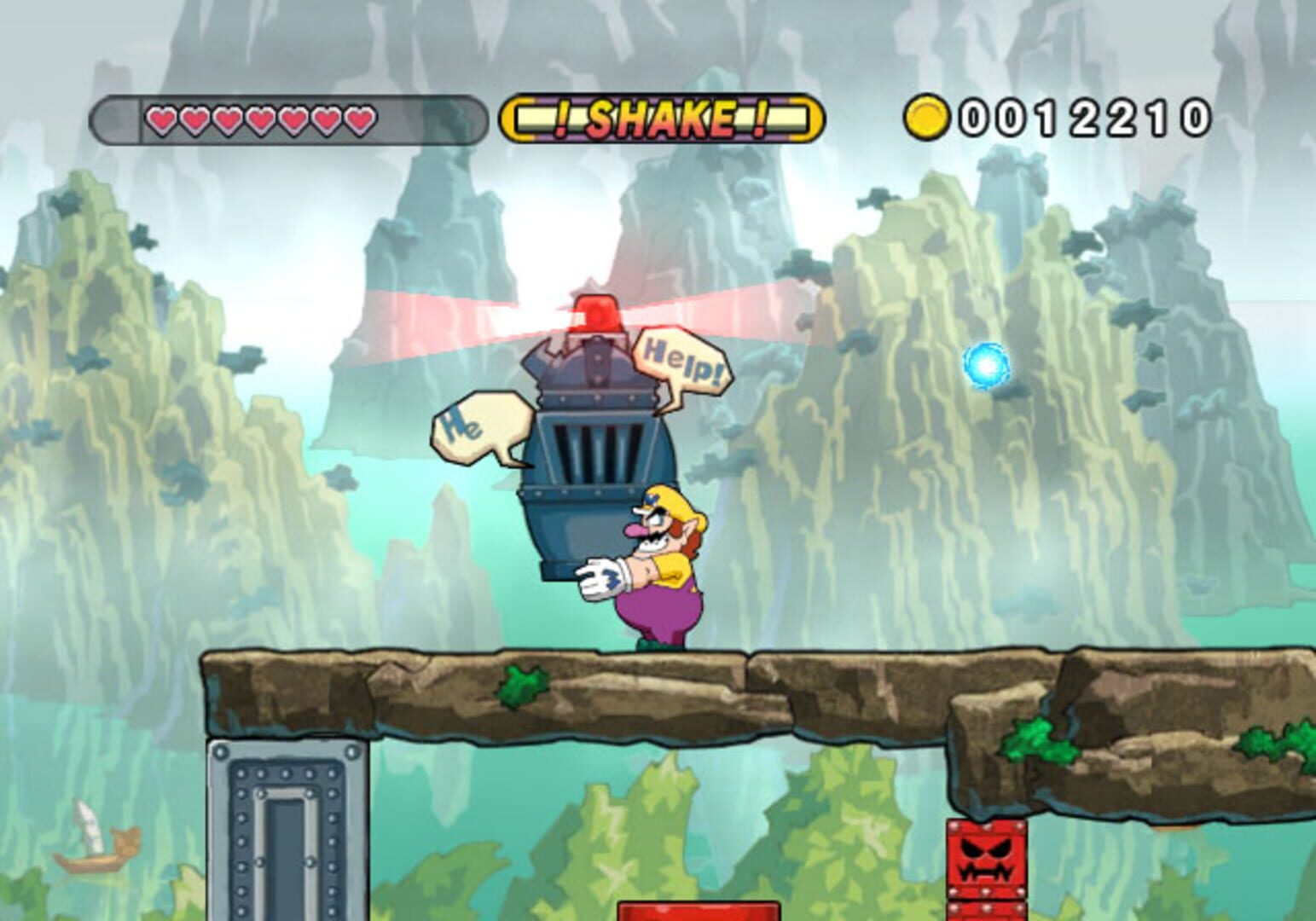 Screenshot for Wario Land: Shake It!