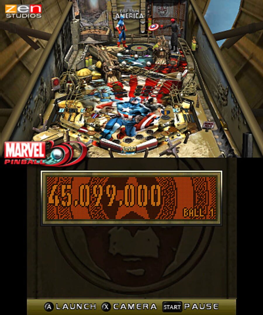 Screenshot for Marvel Pinball 3D