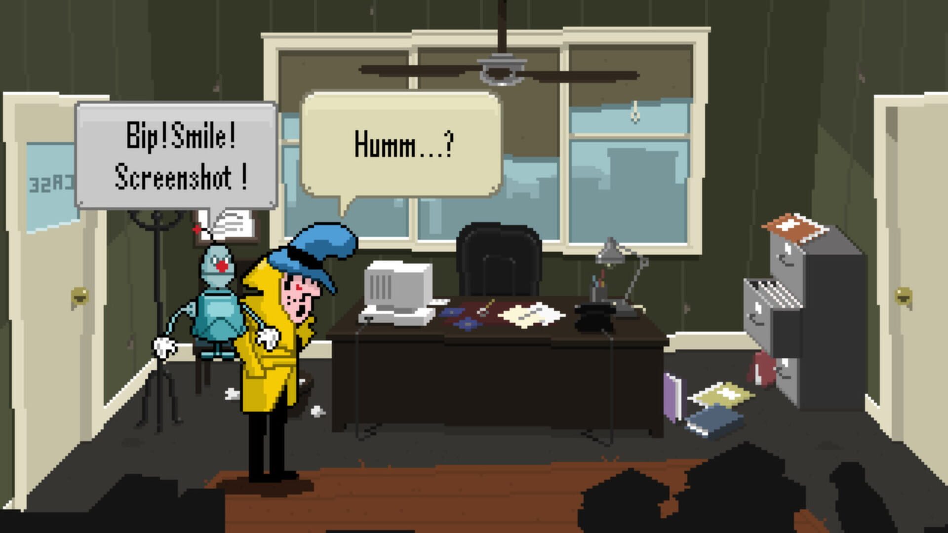 Screenshot for Detective Case and Clown Bot in: Murder in the Hotel Lisbon