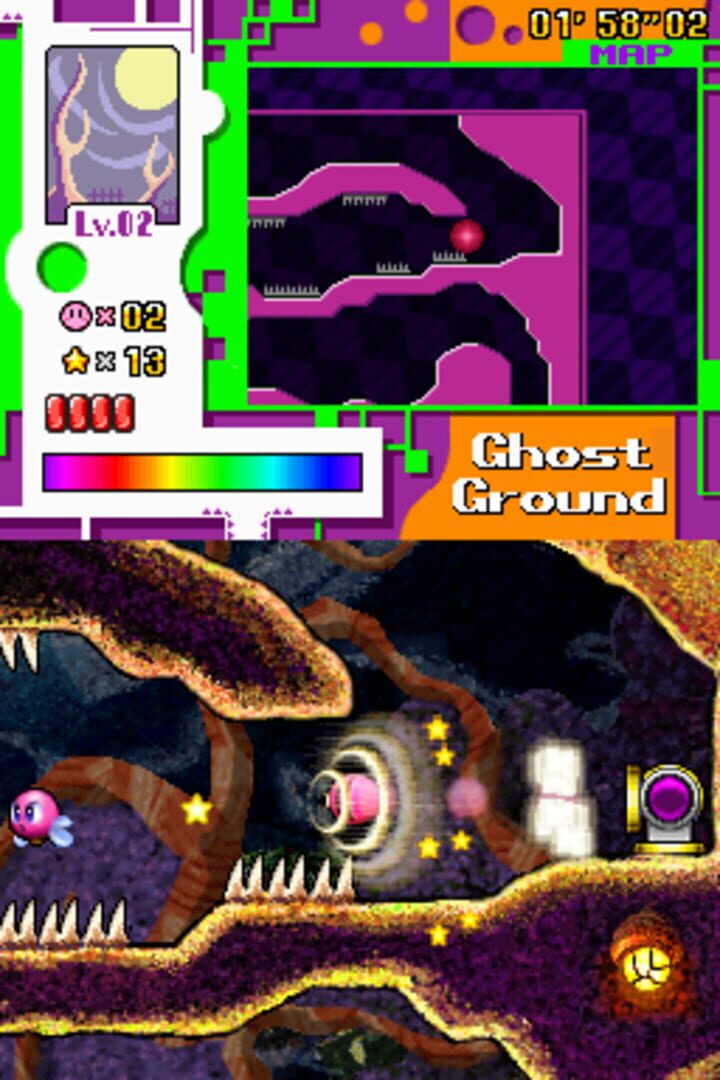 Screenshot for Kirby: Canvas Curse