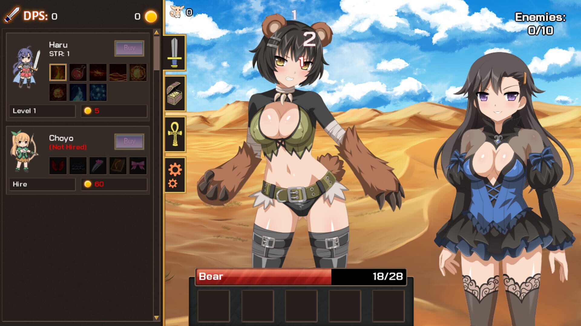 Screenshot for Sakura Clicker