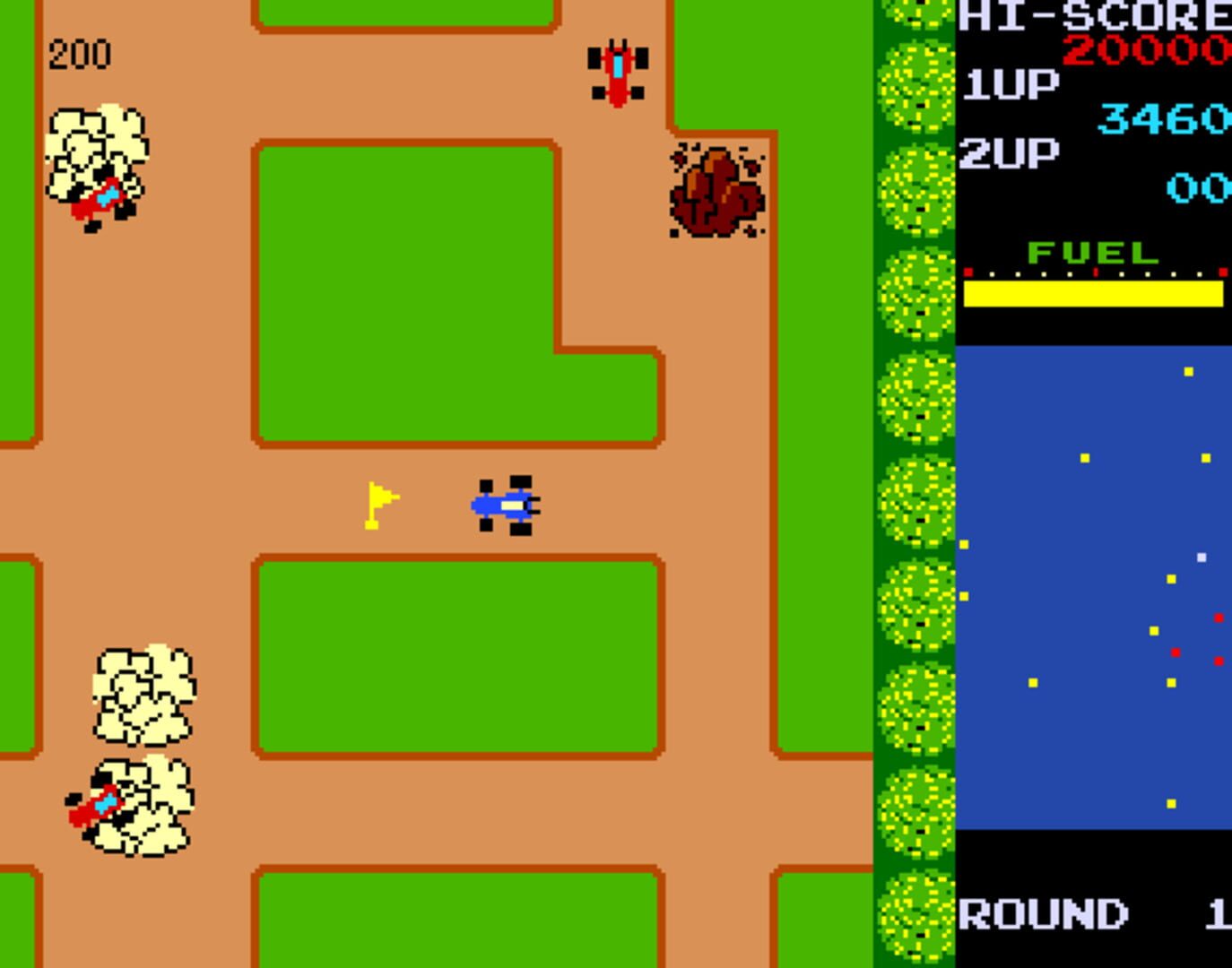 Screenshot for Rally-X