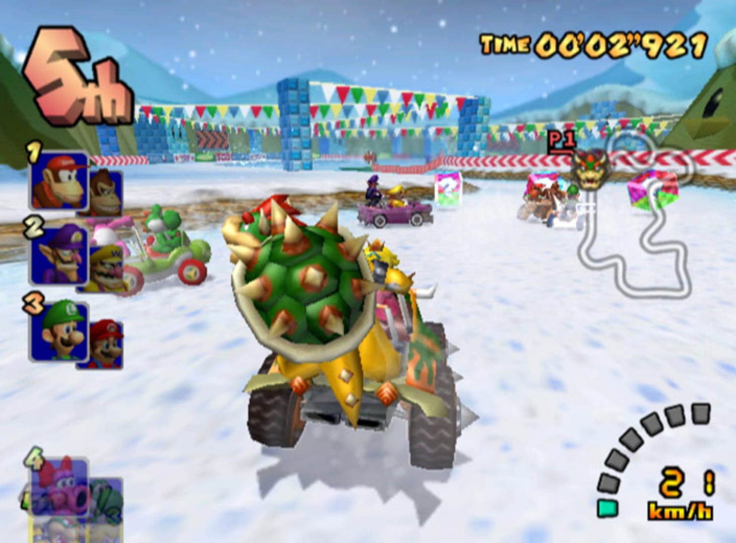 Screenshot for Mario Kart: Double Dash!!