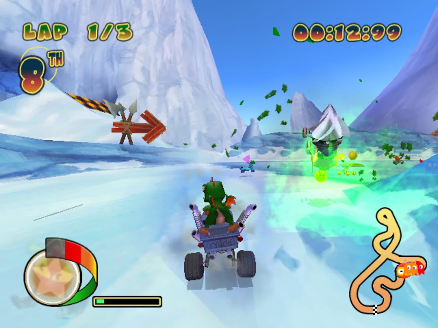Screenshot for Pac-Man World Rally