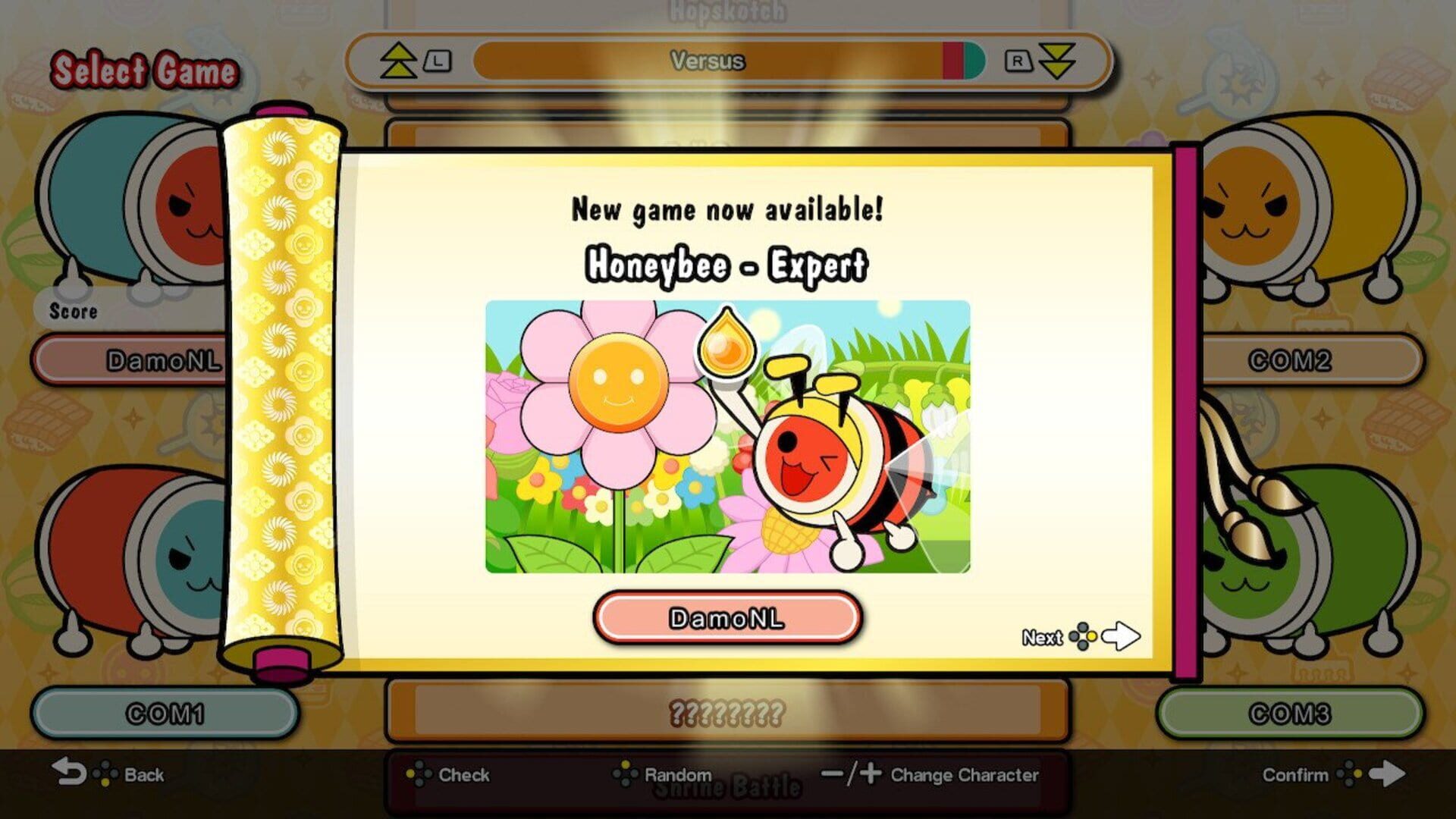 Screenshot for Taiko no Tatsujin: Drum 'n' Fun!
