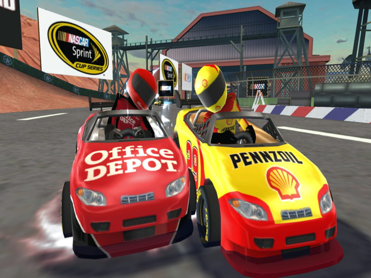 Screenshot for NASCAR Kart Racing