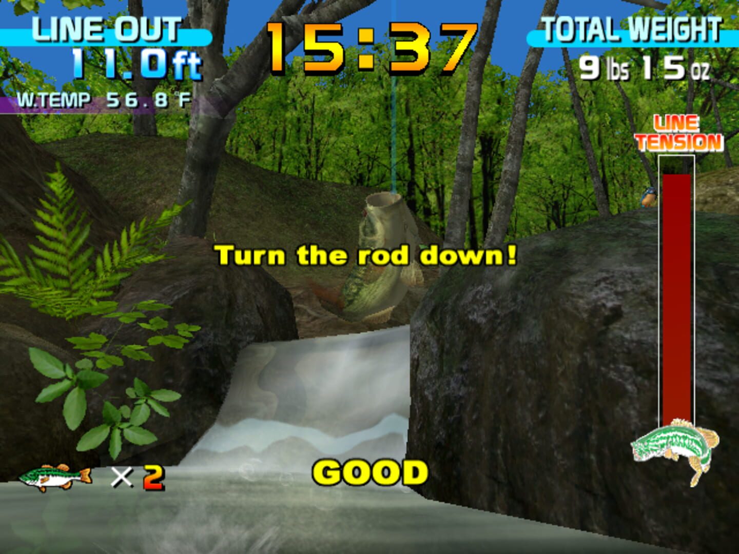 Screenshot for Sega Bass Fishing