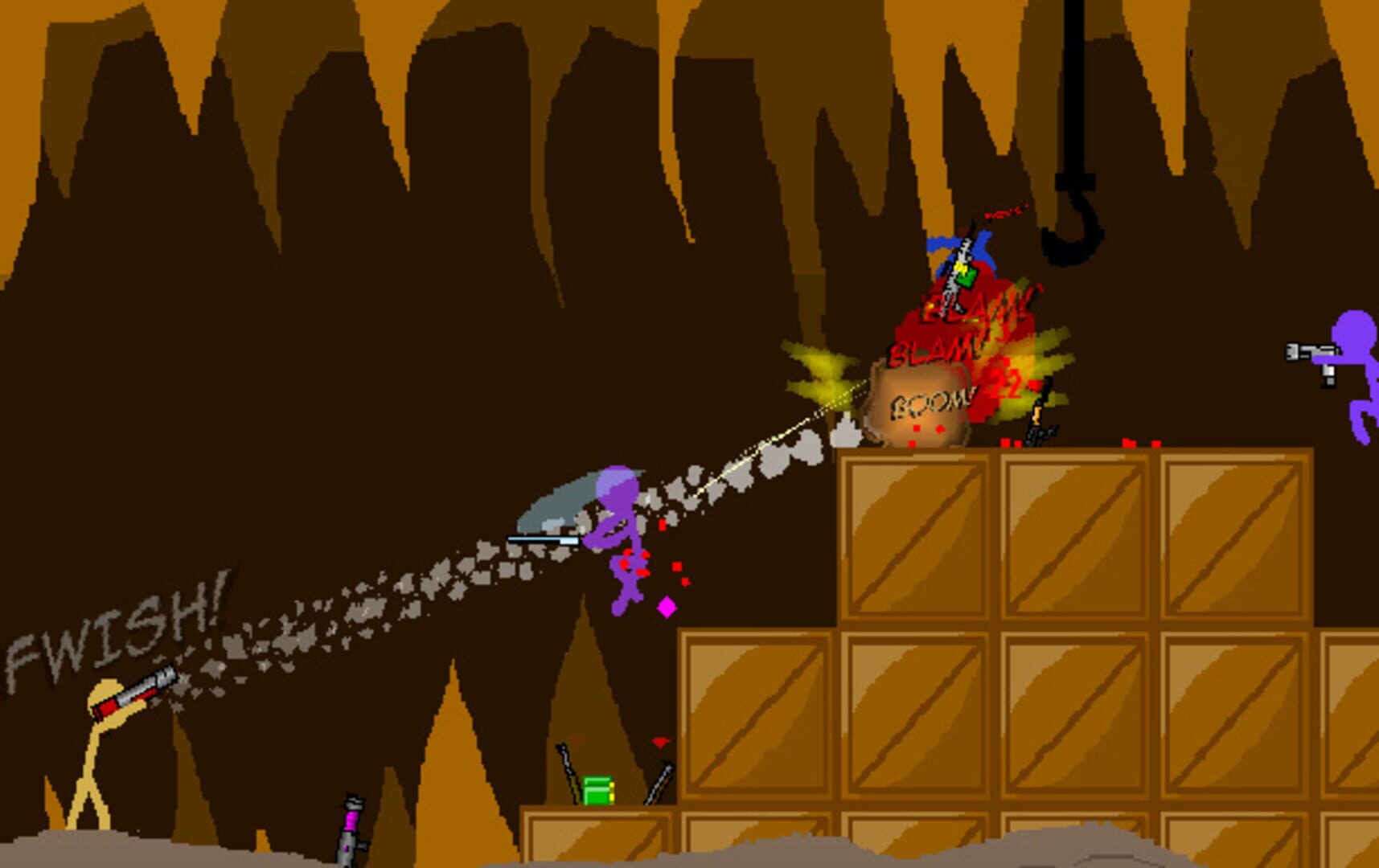 Screenshot for Boring Man: Online Tactical Stickman Combat