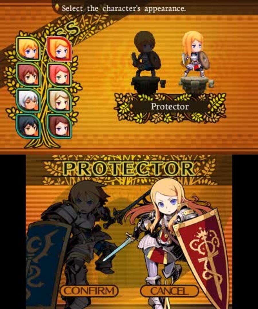 Screenshot for Etrian Mystery Dungeon