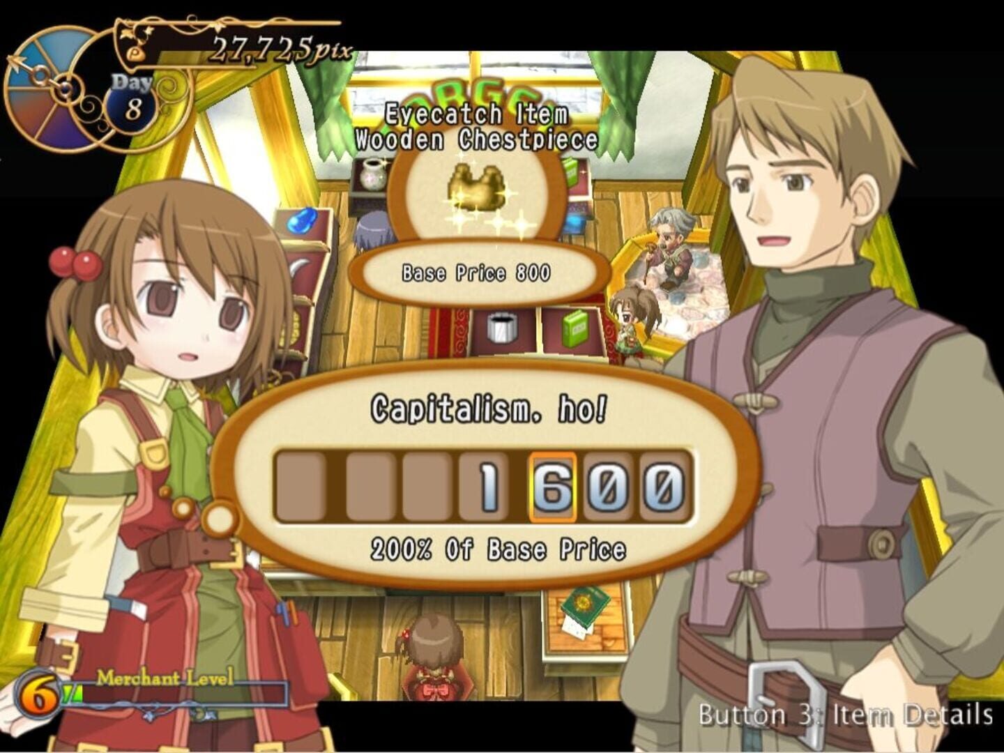 Screenshot for Recettear: An Item Shop's Tale