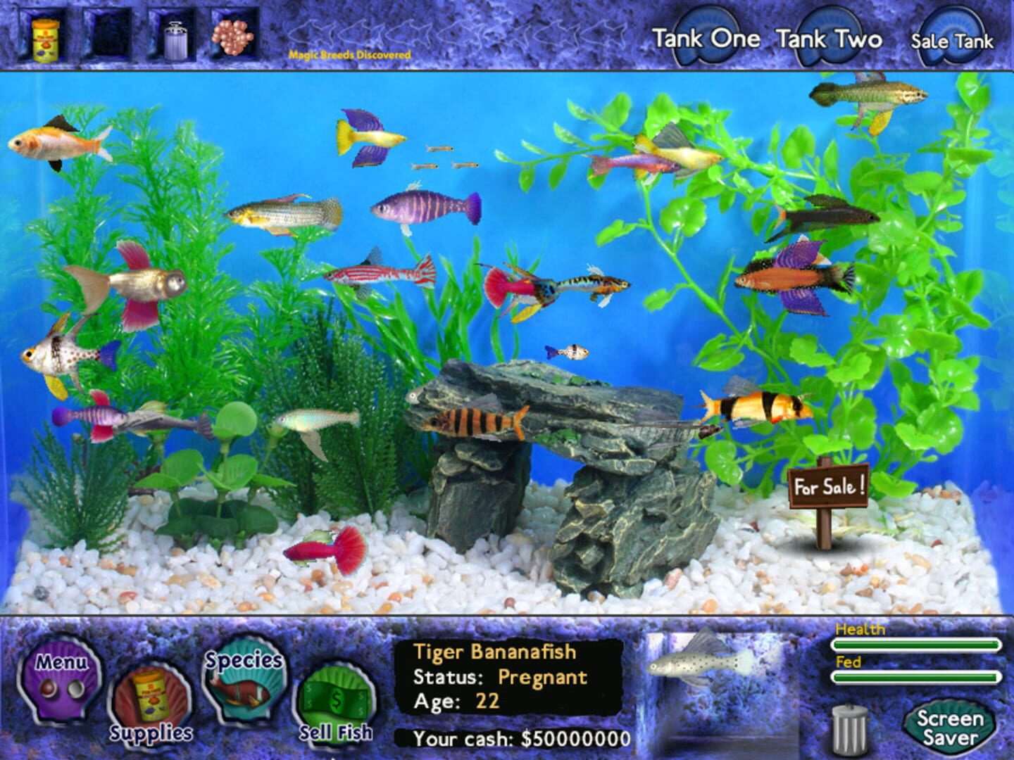 Screenshot for Fish Tycoon