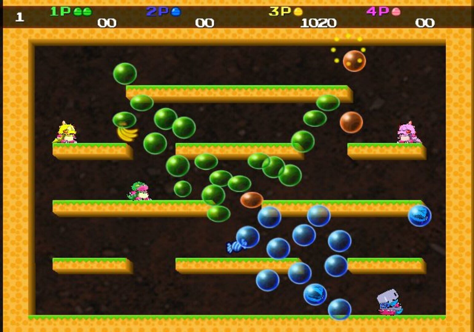 Screenshot for Bubble Bobble Plus!