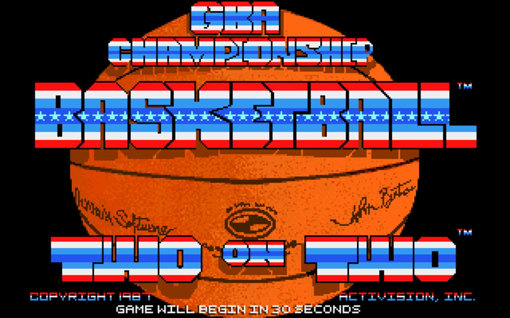 Screenshot for GBA Championship Basketball: Two-on-Two