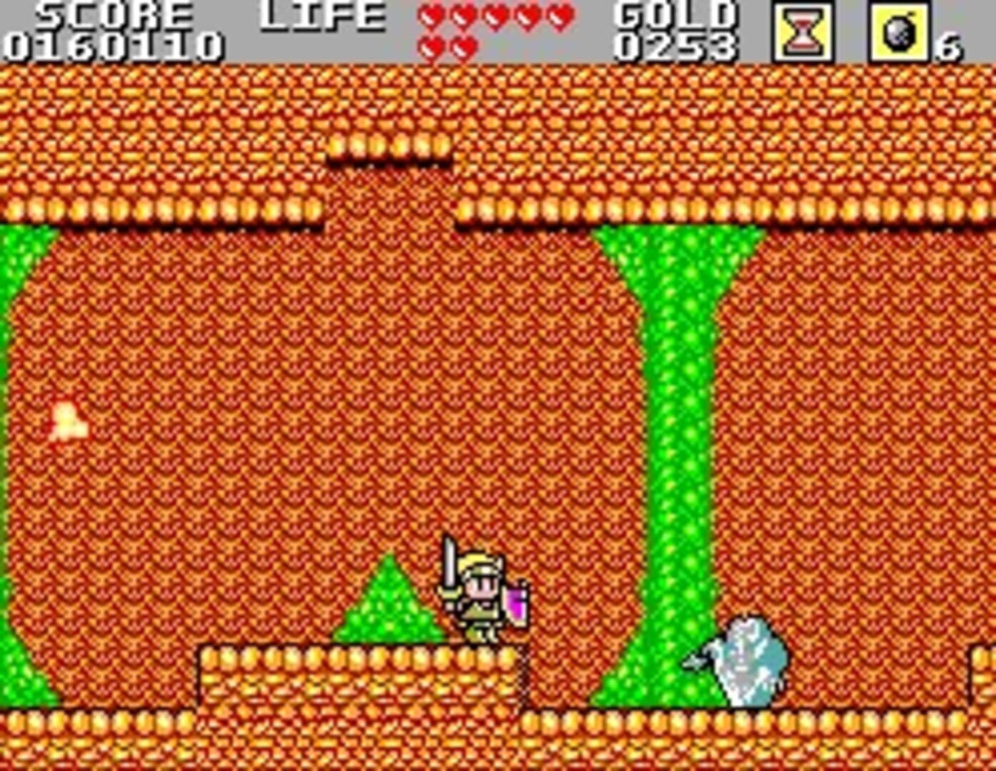 Screenshot for Wonder Boy: Monster Land