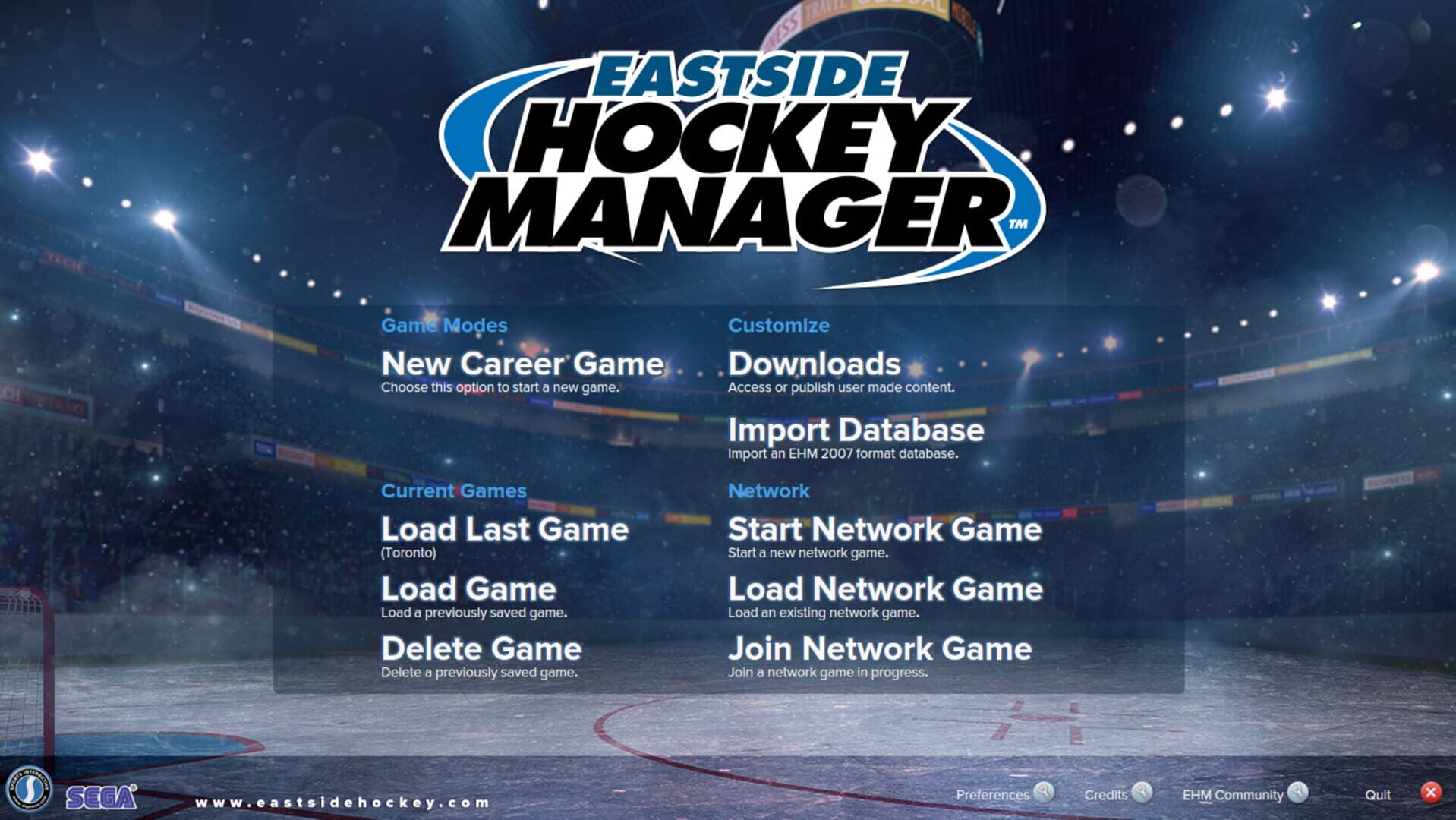 Screenshot for Eastside Hockey Manager