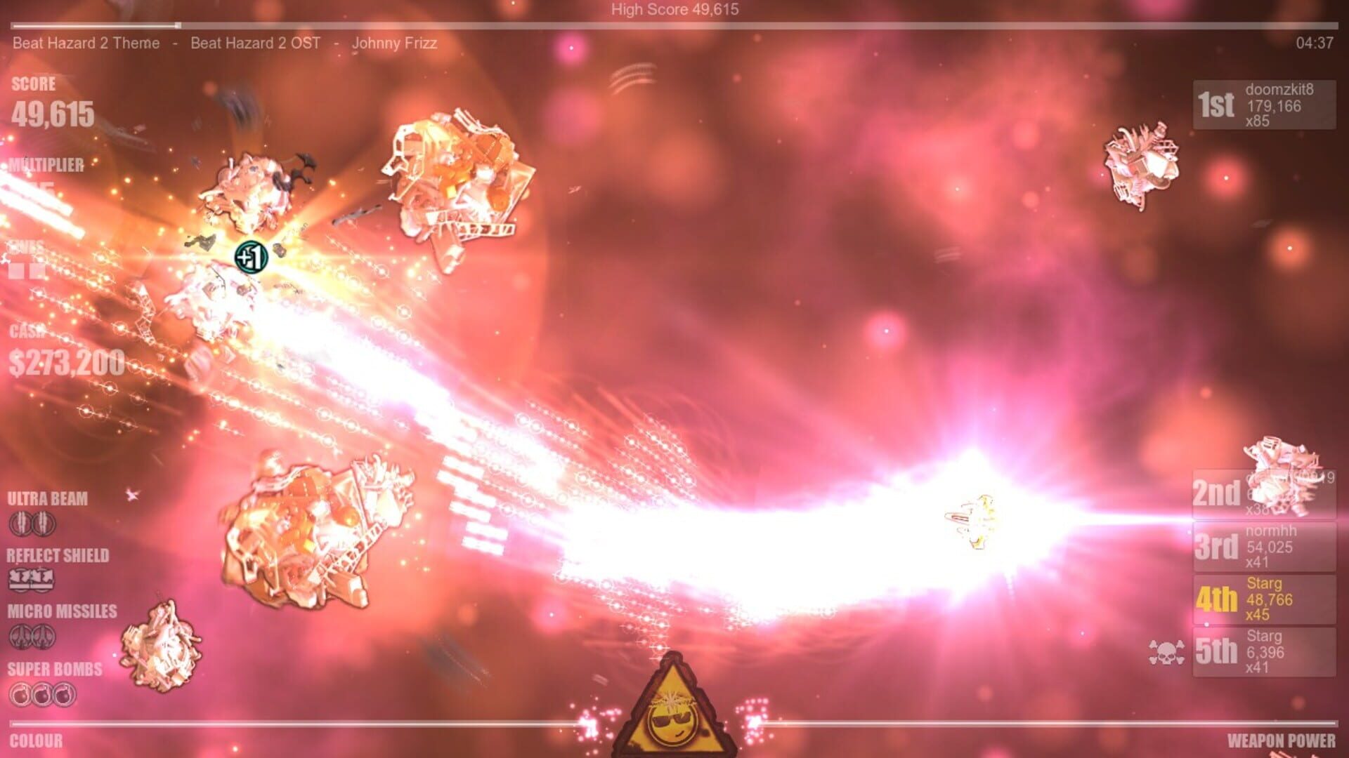 Screenshot for Beat Hazard 2